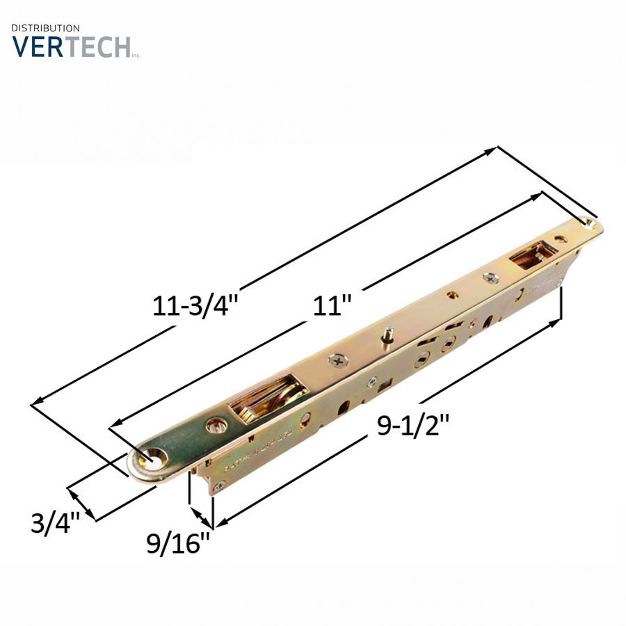 MORTAISE DOUBLE POINT NOV.SR550- 11 3 / 4'' (AGP 4-5050)