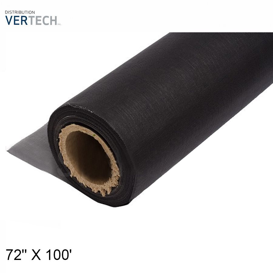 MOUST. FIBRE DE VERRE 72'' X 100' -NOIR