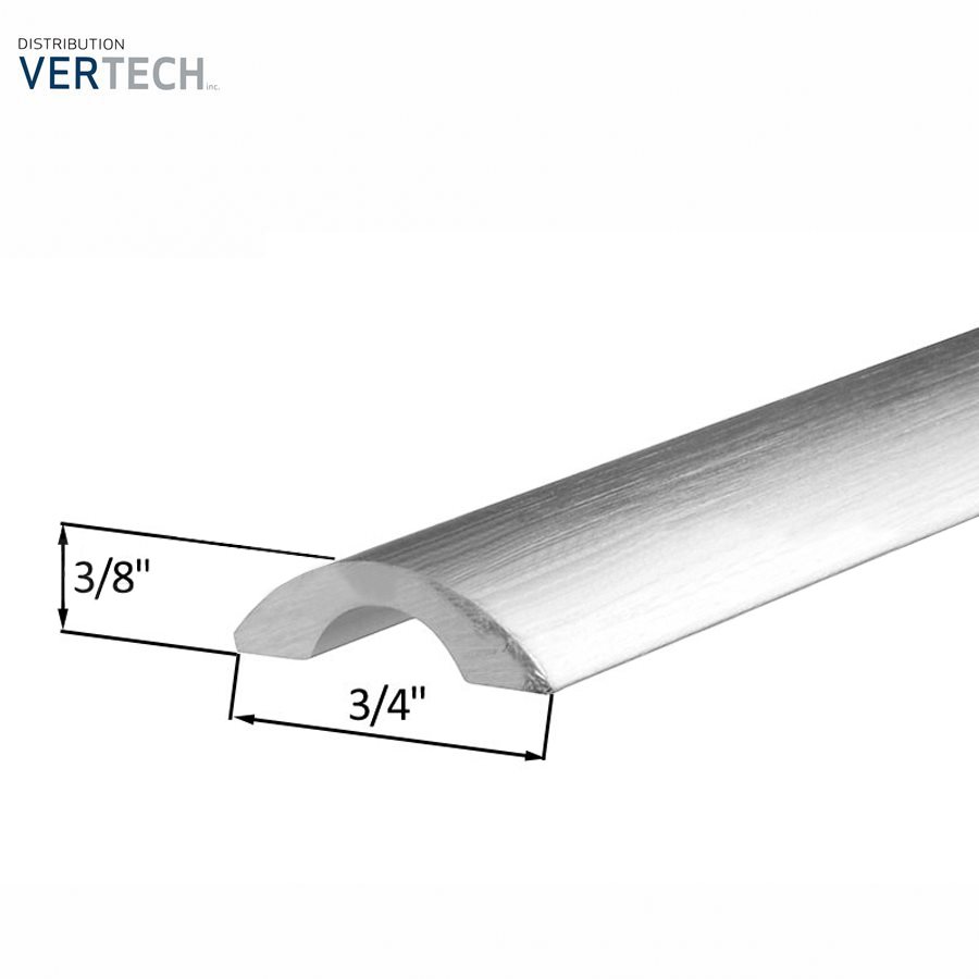 SHOWER THRESHOLD X 95'' - BRUSH NICKEL